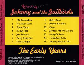 CD Johnny And The Jailbirds: The Early Years