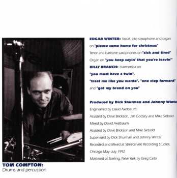 CD Johnny Winter: Hey, Where's Your Brother?