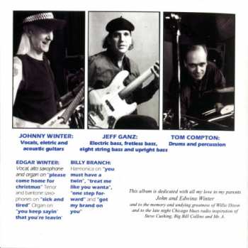 CD Johnny Winter: "Hey, Where's Your Brother?"