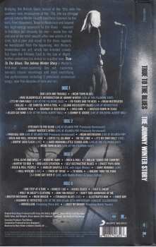 4CD/Dobozkészlet Johnny Winter: True To The Blues: The Johnny Winter Story