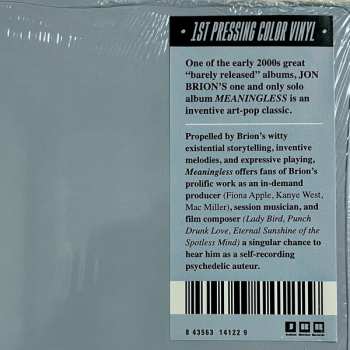 LP Jon Brion: Meaningless CLR
