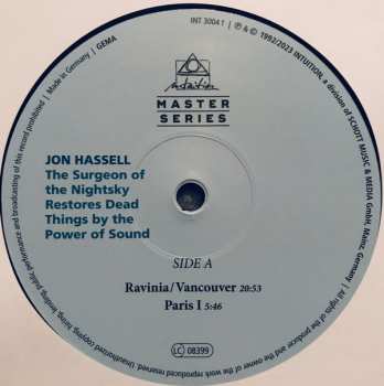 LP Jon Hassell: The Surgeon Of The Nightsky Restores Dead Things By The Power Of Sound