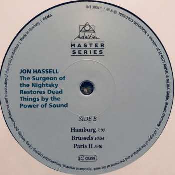 LP Jon Hassell: The Surgeon Of The Nightsky Restores Dead Things By The Power Of Sound