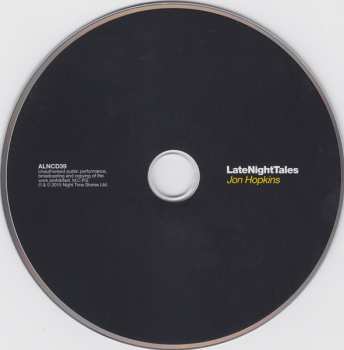 CD Jon Hopkins: LateNightTales LTD