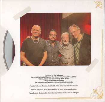 CD Jon Irabagon Trio + One: Dinner & Dancing