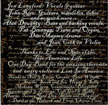 CD Jon Langford: Gold Brick