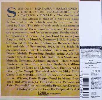 CD Jon Lord: Sarabande