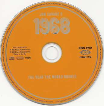 2CD Jon Savage: Jon Savage's 1968 (The Year The World Burned)