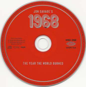 2CD Jon Savage: Jon Savage's 1968 (The Year The World Burned)