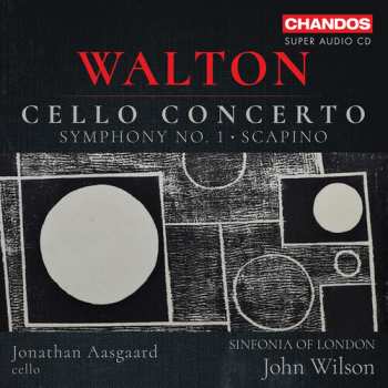 Album Jonathan Aasgaard: Walton: Vc Con: Sym No. 1 Scapino