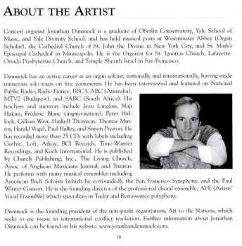 CD Jonathan Dimmock: French Masterworks From St. John The Divine