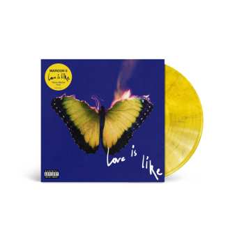 LP Jonathan Fire*Eater: Love Is Like (marble Yellow Vinyl)