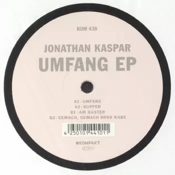 Jonathan Kaspar: Umfang EP