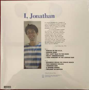 LP Jonathan Richman: I, Jonathan