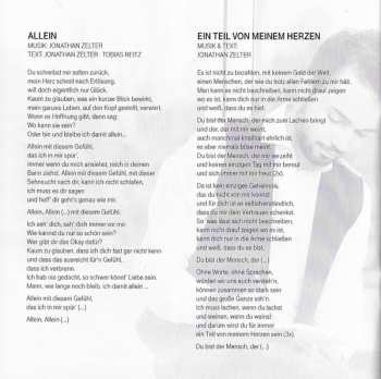 CD Jonathan Zelter: Sei Immer Du Selbst DIGI