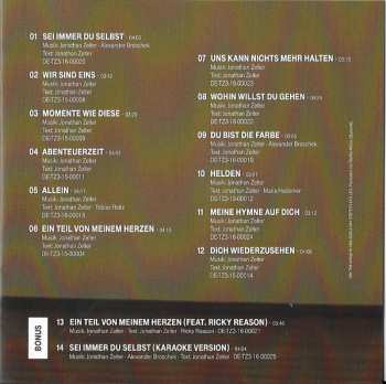 CD Jonathan Zelter: Sei Immer Du Selbst DIGI