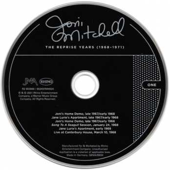 5CD/Dobozkészlet Joni Mitchell: Archives – Volume 2 (The Reprise Years (1968-1971))