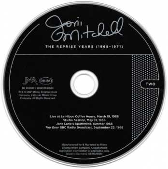 5CD/Dobozkészlet Joni Mitchell: Archives – Volume 2 (The Reprise Years (1968-1971))