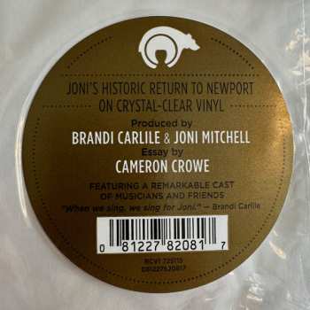 2LP Joni Mitchell: At Newport CLR | LTD