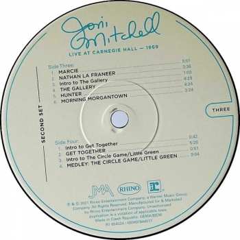 3LP Joni Mitchell: Live At Carnegie Hall - 1969 LTD