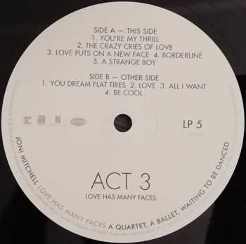 8LP Joni Mitchell: Love Has Many Faces (A Quartet, A Ballet, Waiting To Be Danced) LTD | NUM