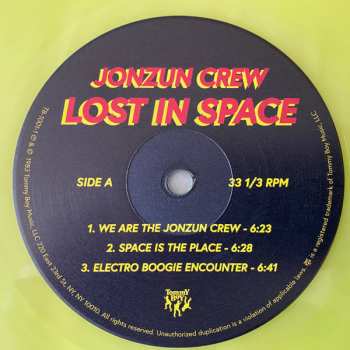LP The Jonzun Crew: Lost In Space LTD | CLR