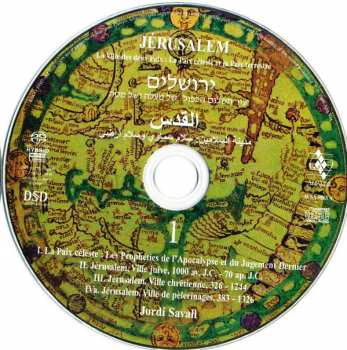 Dobozkészlet/2SACD Jordi Savall: Jérusalem - La Ville Des Deux Paix : La Paix Céleste Et La Paix Terrestre