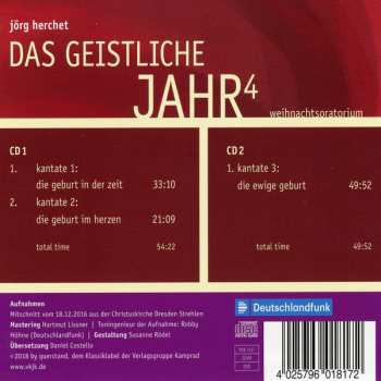 2CD Jörg Herchet: Das Geistliche Jahr 4
