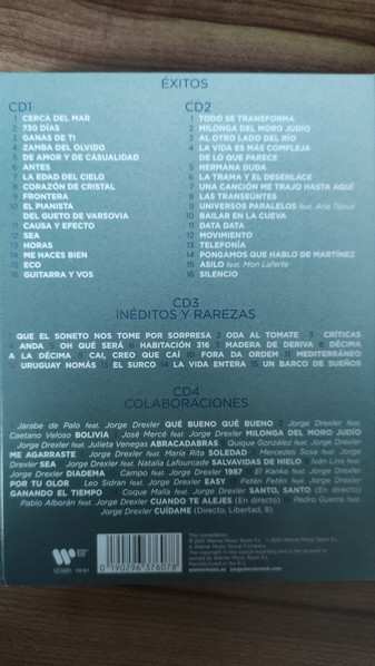 4CD/Dobozkészlet Jorge Drexler: 30 Años