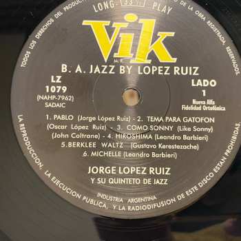 LP Jorge López Ruiz: B.A. Jazz