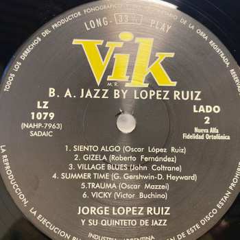 LP Jorge López Ruiz: B.A. Jazz