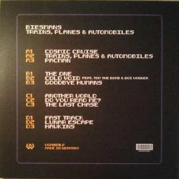 2LP Joris Biesmans: Trains, Planes & Automobiles CLR