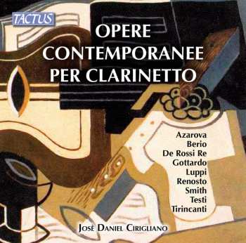 Album Josè Daniel Cirigliano: Opere Contemporanee Per Clarinetto