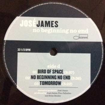 2LP José James: No Beginning No End