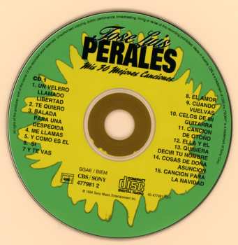 2CD José Luis Perales: Mis 30 Mejores Canciones