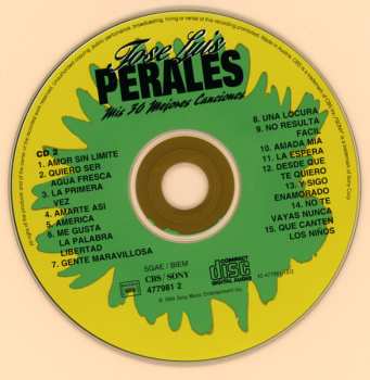 2CD José Luis Perales: Mis 30 Mejores Canciones