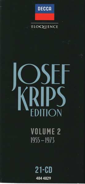 21CD/Dobozkészlet Josef Krips: Josef Krips Edition Volume 2 / 1955-1973