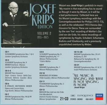 21CD/Dobozkészlet Josef Krips: Josef Krips Edition Volume 2 / 1955-1973