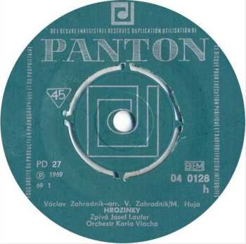 SP Josef Laufer: Hrozinky / Poprava Na Dvanáctém Nádvoří