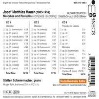 3CD/Dobozkészlet Steffen Schleiermacher: Melodies And Preludes For Well-Tempered Instruments (Complete Recording)