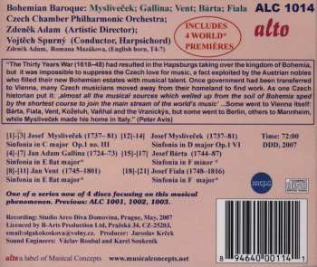 CD Josef Mysliveček: Baroque Bohemia & Beyond