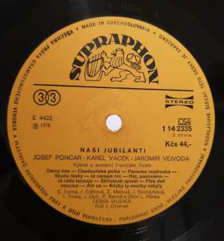 LP Karel Vacek: Naši Jubilanti