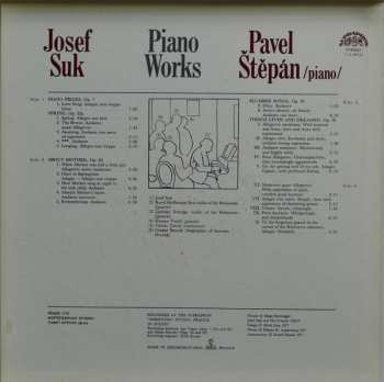 2LP/Dobozkészlet Josef Suk: Piano Works