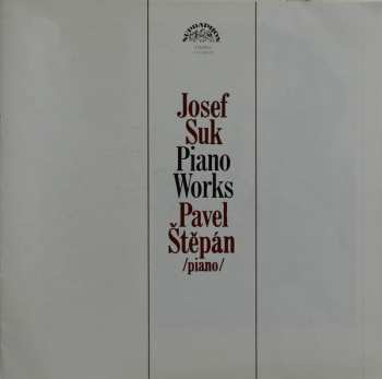 2LP/Dobozkészlet Josef Suk: Piano Works
