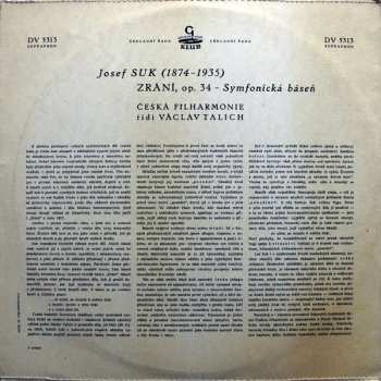 LP The Czech Philharmonic Orchestra: Zrání, Op. 34 - Symfonická Báseň