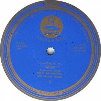 LP The Czech Philharmonic Orchestra: Zrání, Op. 34 - Symfonická Báseň