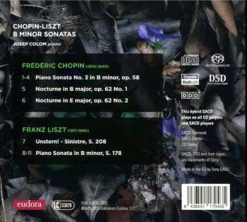 SACD Frédéric Chopin: B Minor Sonatas