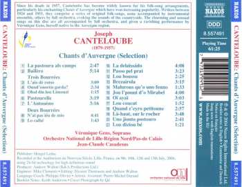 CD Véronique Gens: Chants D'Auvergne