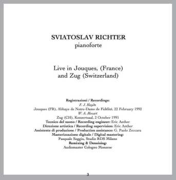 CD Wolfgang Amadeus Mozart: Live In Jouques And Zug