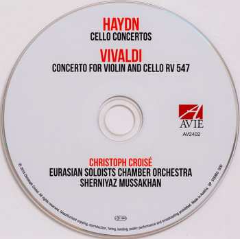 CD Joseph Haydn: Cello Concertos